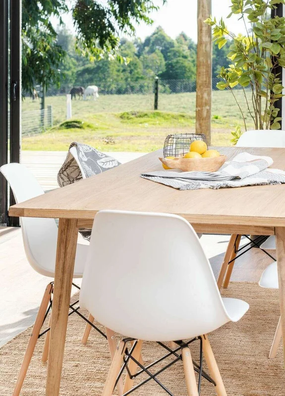 MESA COMEDOR NORDICA - OLMO NATURAL - 1.80 X 0.90 MTS en Madera natural - Mesas de comedor, Uruguay | La Iberica, vista 38