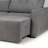 Sofá Cama Noronha - Tela Microfibra - TC1011 (Grafito) en Gris - Sillones y sofás, Uruguay | NYR, vista 6 de 8