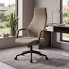 Silla de oficina Negra 2 Posiciones - Podium - Marrón en Negro - Escritorios y sillas de escritorio, Uruguay | Rústico Hogar, vista 1 de 2