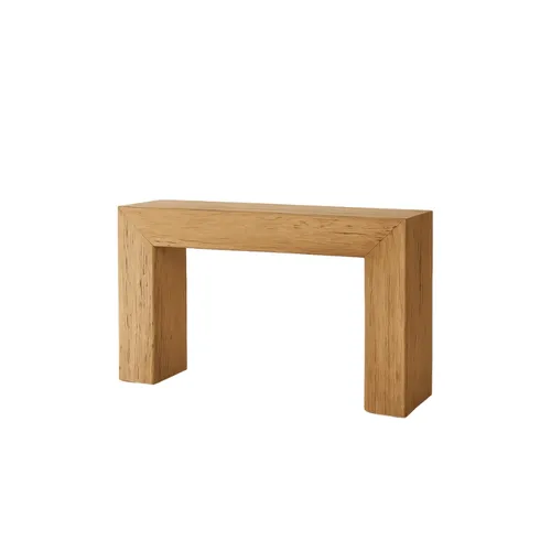 CONSOLA HUGO TEKA en Madera natural - Aparadores y recibidores, Uruguay | Masinfinito Casa