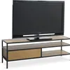 Mueble TV TRAPPEDAL roble/negro en Roble/negro - Muebles para TV, Uruguay | JYSK, vista 1 de 3
