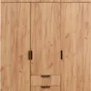 Armario JENSLEV 145x176 color roble en Madera natural - Roperos y placares, Uruguay | JYSK, vista 5 de 5