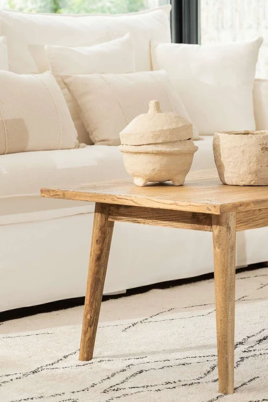MESA NORDICA - 1.30 X 0.60 en Madera natural - Mesas de living, Uruguay | La Iberica, vista 26