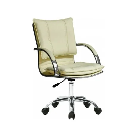 Silla de oficina Donna - Beige en Beige - Sillas de escritorio, Uruguay | La Cueva Muebles, vista 6