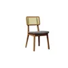 Silla de Comedor Classic - Línea Manhattan - Tela Lino Gris/Natural en Multicolor - Sillas, Uruguay | Nario Hogar, vista 1 de 2