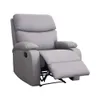 Butaca Sofa Living 1 Cuerpo Reclinable Manual Premium Gris en Gris - Butacas, banquetas y puffs, Uruguay | Soy Hogar, vista 1 de 4