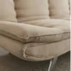 Sofa cama microfibra GRIS, Uruguay | Que Sal Muebleria, vista 5 de 11