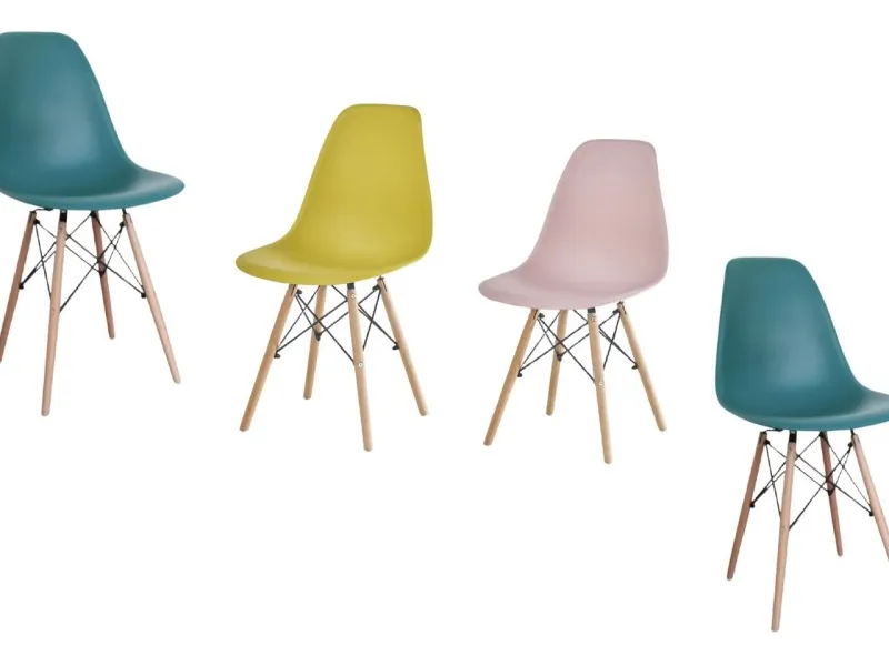 Silla EAMES PROMO x 4 en Silla EAMES PROMO x 4 - Sillas, Uruguay | Finkel