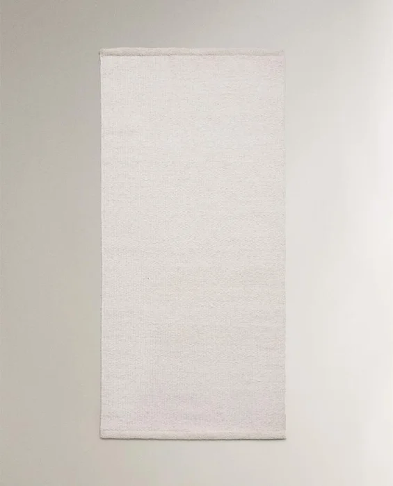 ALFOMBRA LANA TONO CLARO en Blanco - Alfombras, Uruguay | Zara Home, vista 4