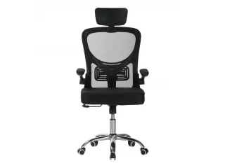 Silla de escritorio con apoya cabeza en Negro - Sillas de escritorio, Uruguay | Quesal, vista 3