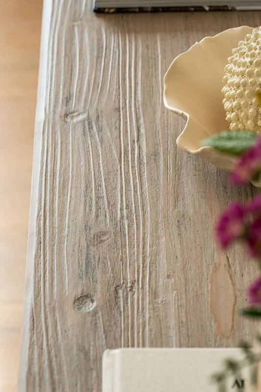 MESA DE ARRIMO / CONSOLA TAURET GRIS - 1.80 MTS en Madera natural - Bibliotecas, Uruguay | La Iberica, vista 8