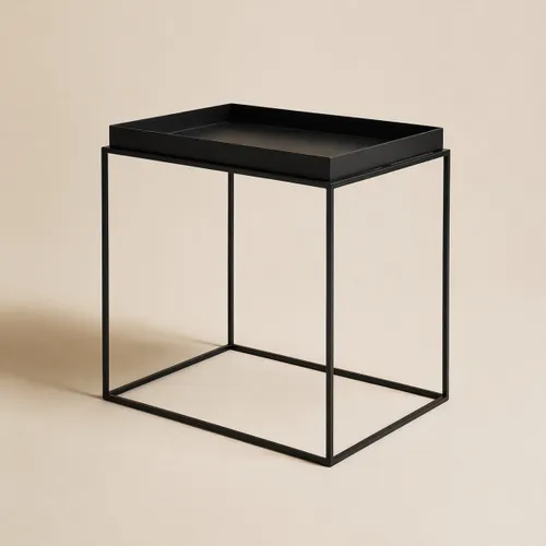 Mesa Baja Northway M - Negro en Negro - Mesas de living, Uruguay | Samic