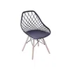 SILLA KAILA PP Y MADERA NEGRO en Negro - Sillas, Uruguay | Koz, vista 1 de 4