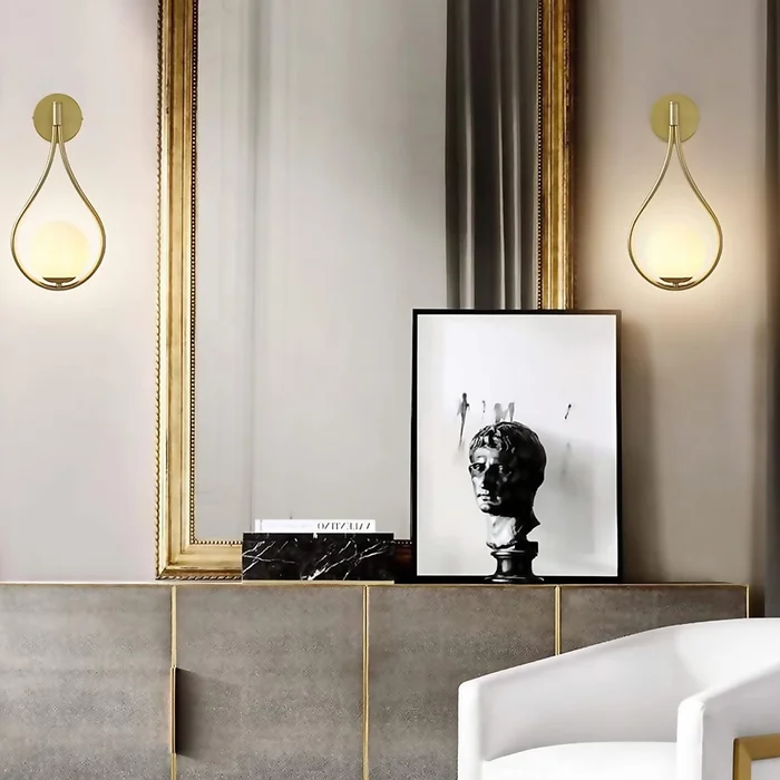LUMINARIA CLAUS GOLD en Dorado - Iluminación, Uruguay | Berlina Store, vista 3