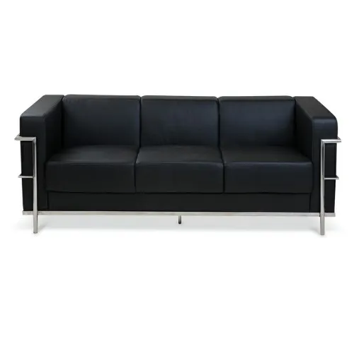 Sofa Le Corbusier 3 cuerpos en Negro - Sillones y sofás, Uruguay | New York Home