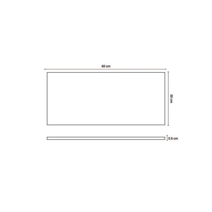Panel LED 18W 30X60CM Luz Neutra en Blanco - Lámparas colgantes, Uruguay | Serlux, vista 5