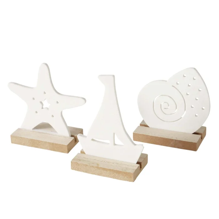 Adorno Deco Océano Materiales-mixtos Multicolor 2053835 en Blanco - Decoración, Uruguay | Divino