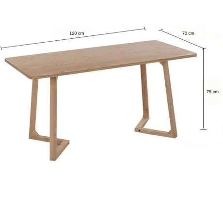 Mesa de comedor Swift 120 en Beige - Mesas de comedor, Uruguay | La Cueva Muebles, vista 13