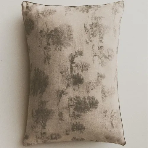 FUNDA COJÍN TOILE DE JOUY en Beige - Textiles, Uruguay | Zara Home