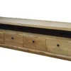 Rack LÍNEA DE CAMPO 1.40m en Madera natural - Muebles para TV, Uruguay | Finkel, vista 1 de 2