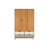 Ropero 3 Puertas Línea Praga en Multicolor - Roperos y placares, Uruguay | Ecowood, vista 7 de 7
