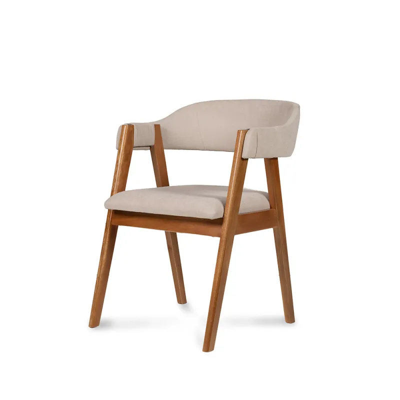 Silla Josy 144 - Tela Microfibra - 228 (Beige) en Beige - Butacas, banquetas y puffs, Uruguay | NYR