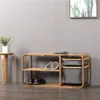 BANCO CON ALMACENAJE BAMBU 90X30X44CMS en Gris - Butacas, banquetas y puffs, Uruguay | Koz, vista 2 de 4