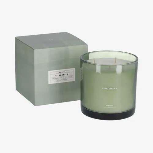Vela aromática Citronella verde 750 gr en Verde - Velas y Portavelas, Uruguay | Kavehome