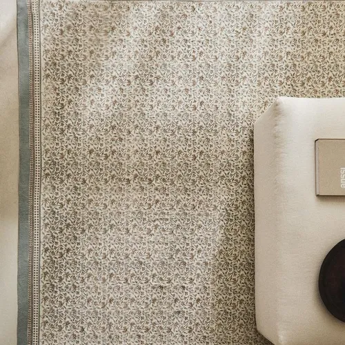 ALFOMBRA ESTAMPADO FLORAL BLOCK PRINT - Textiles, Uruguay | Zara Home