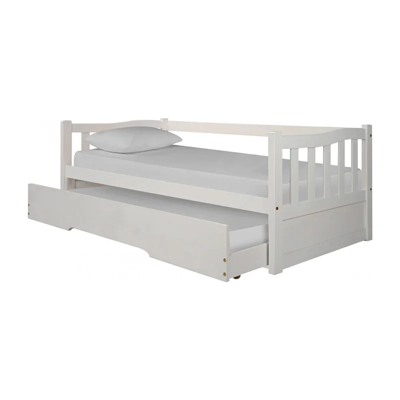 Cama marinera reforzada Linea Parma - Blanca en Blanco - Dormitorio, Uruguay | La Cueva Muebles, vista 4