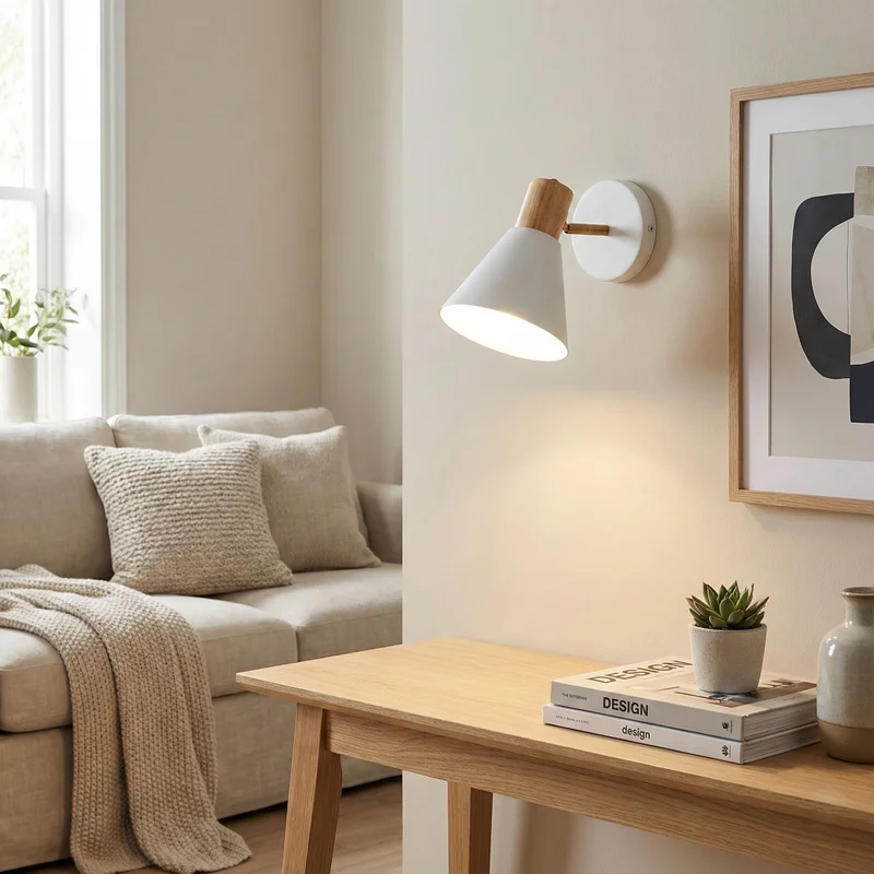Aplique de Pared Nora Wall en Blanco - Iluminación, Uruguay | La Perla, vista 4