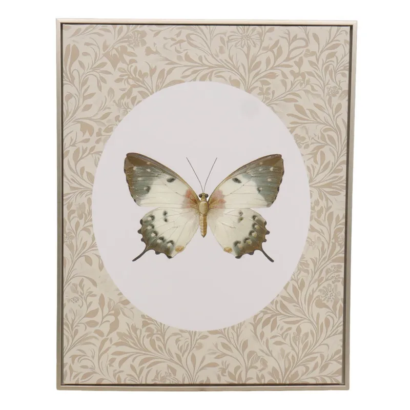Cuadro Butterfly I, 40 Natural/beige Papel Wp2514737b en Beige - Decoración de pared, Uruguay | Divino