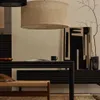 Pantalla para lámpara de techo Mariela de lino con acabado beige Ø 80 x 40 cm en Beige - Lámparas colgantes, Uruguay | Kavehome, vista 2 de 3