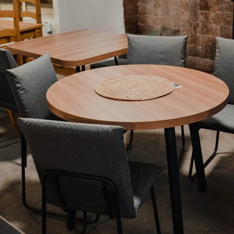 Mesa Star Redonda - Rose en Rose - Mesas de comedor, Uruguay | Ecowood, vista 3