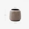Macetero Lira de efecto terracota - Ø53 cm en Gris - Macetas, Uruguay | Kavehome, vista 6 de 6