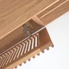 Mueble TV Beyla 2 puertas de madera maciza y chapa de roble 180x49,5 cm FSC 100% FSC 100% en Madera natural - Muebles para TV, Uruguay | Kavehome, vista 8 de 10