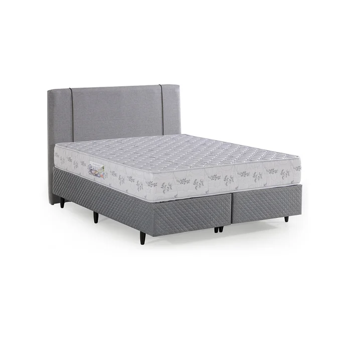 Respaldo Herval 2 Plazas - Gris con Linea - Respaldos de cama, Uruguay | Berna home, vista 3