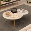 Mesa De Living MDF y Metal - Charlote Blanco - Mesas de living, Uruguay | Ecowood, vista 2 de 2