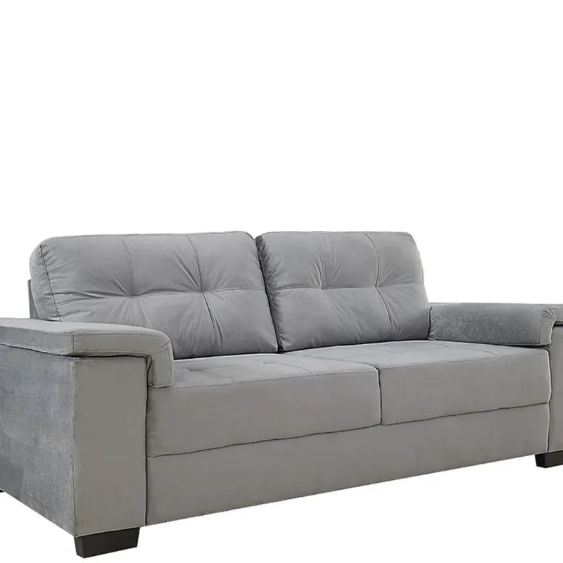 SOFA LUARES 3 CUERPOS GRIS en Gris - Sillones y sofás, Uruguay | Alfa Ventas