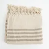 Manta Bruselas - Tostado en Marrón - Textiles, Uruguay | Indian, vista 1 de 6
