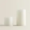 VELA DECORATIVA CILÍNDRICA en Off-white - Velas y Portavelas, Uruguay | Zara Home, vista 2 de 6