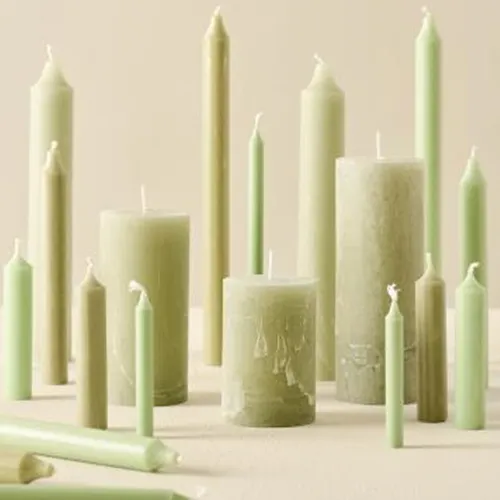 Pack x12 velas Amiel - Te verde en Verde - Velas y Portavelas, Uruguay | Walnut
