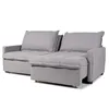 Sofá Cama Oliver - Tela Microfibra - 12074 (Ceniza) en Gris - Sillones y sofás, Uruguay | NYR, vista 5 de 8