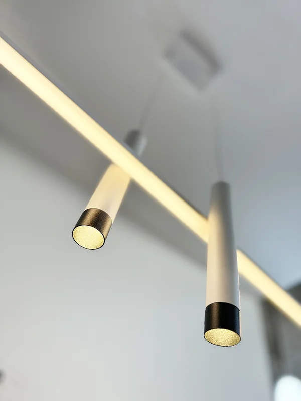 LUMINARIA MIES WHITE en Blanco - Lámparas colgantes, Uruguay | Berlina Store, vista 3
