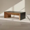 Mesa Central Madera Natural-beige Volcano Nat/negr en Multicolor - Mesas de living, Uruguay | Divino, vista 1 de 4