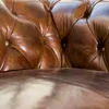 SILLON CHESTERFIELD - CUERO ITALIANO - XL en Marrón - Sillones y sofás, Uruguay | La Iberica, vista 16 de 41