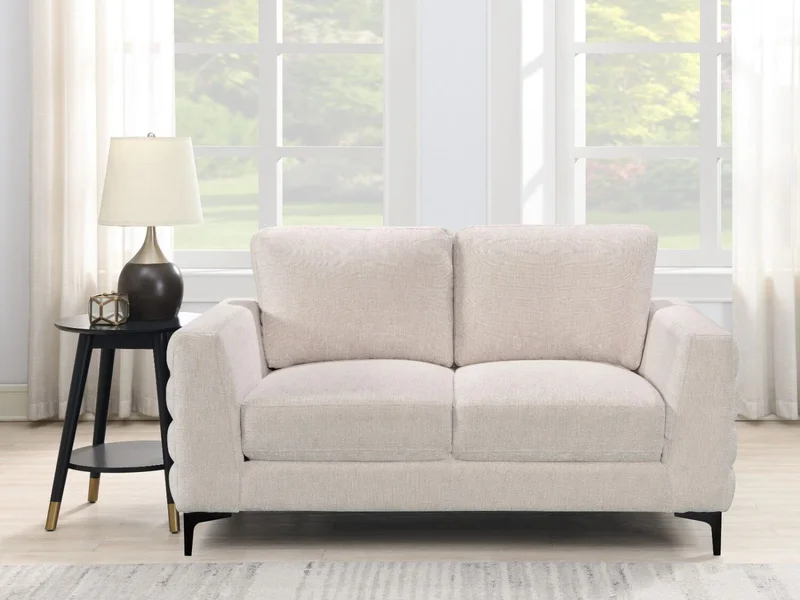Sofa 2 cps MARK - Beige en Beige - Sillones y sofás, Uruguay | Finkel, vista 6