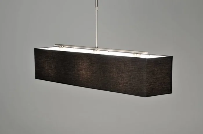 Colgante rectangular negro en Negro - Lámparas colgantes, Uruguay | La Perla, vista 2
