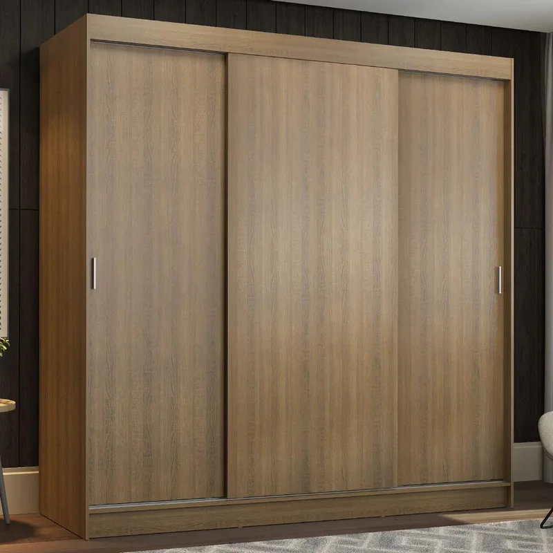 Ropero Placard Matrimonial Reno 180CM Pareja 3 Puertas Corredizas en Multicolor - Roperos y placares, Uruguay | Balton, vista 15