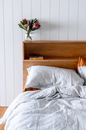 Cama Ágata Con Cajones en Madera natural - Mesas de luz, Uruguay | Decoquadra, vista 7